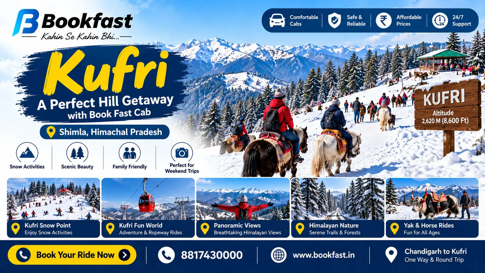 Kufri: The Ultimate Snow Adventure Destination