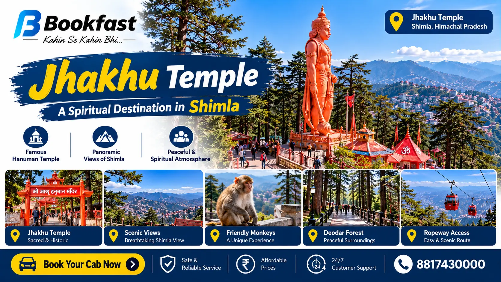 Jakhu Temple: Seeking Blessings at the Highest Point