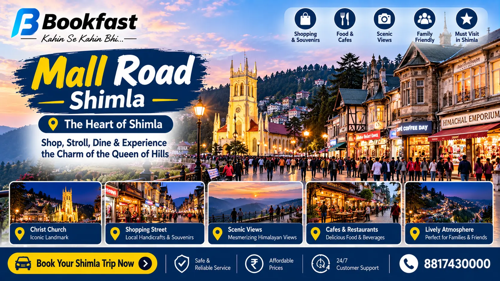 Mall Road: A Shopper's Paradise in the Hills
